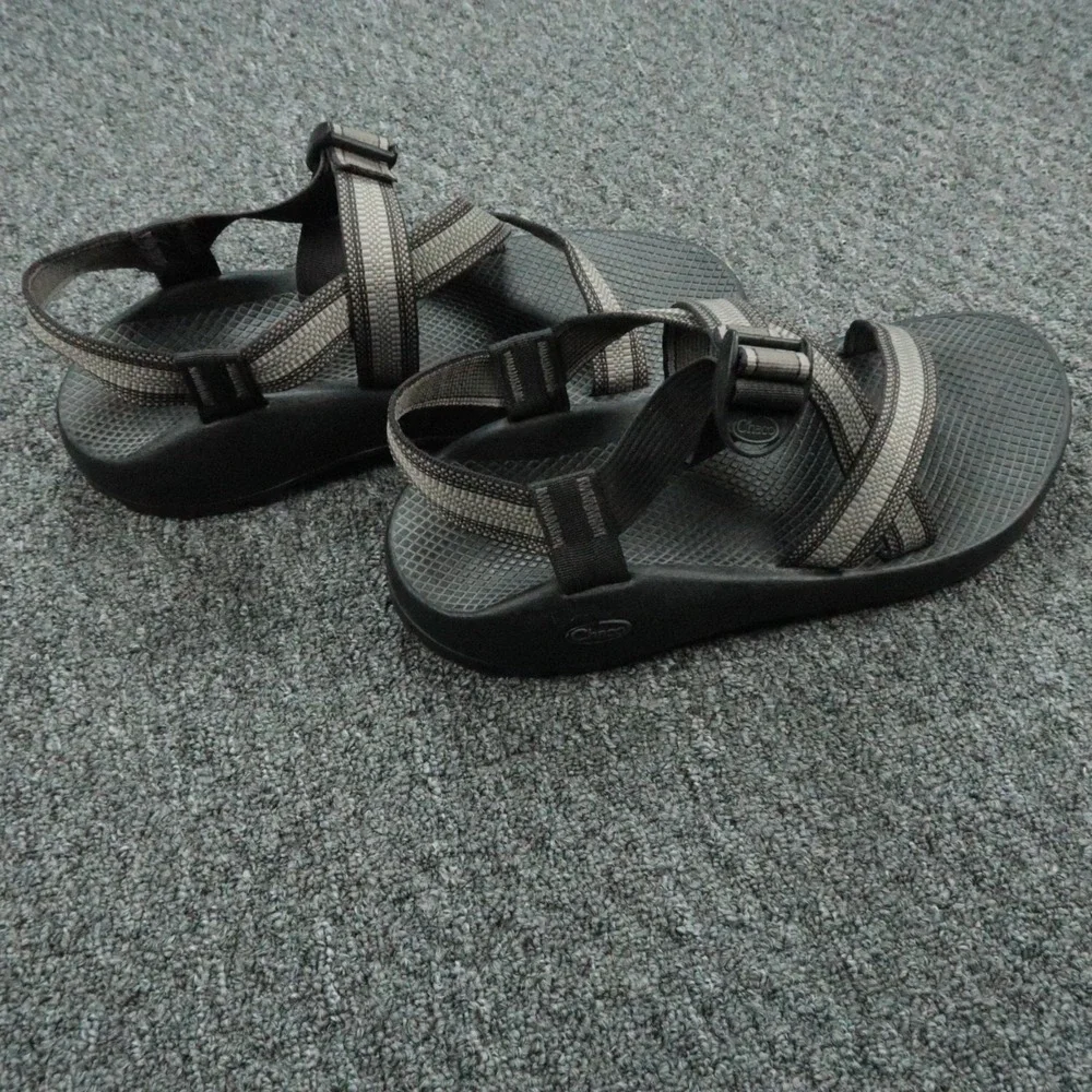 Chaco Mens Size 11 Black Z1 Classic Vibram Outdoors Hiking Adjustable